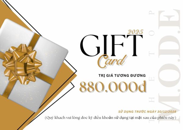 Phiếu quà tặng (880k)